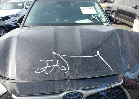 2021 Toyota Highlander Hybrid Xle from USA, damaged, VIN 5TDGBRCH9MS021544